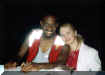 Tim Russ and I in Denver, 2001