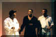 Tim Russ with brother Michael and sister Angela