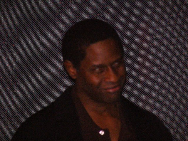 Tim Russ introducing "Of Gods and Men" in Seattle, Sept. 8, 2006