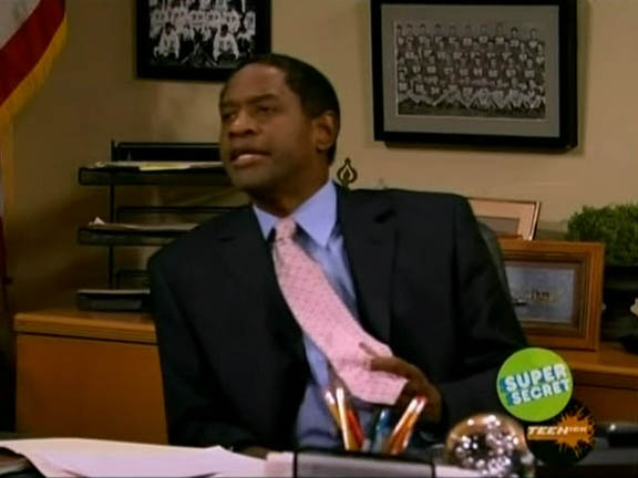 Tim Russ as the School Principal in ep. 1.12 of "iCarly"
