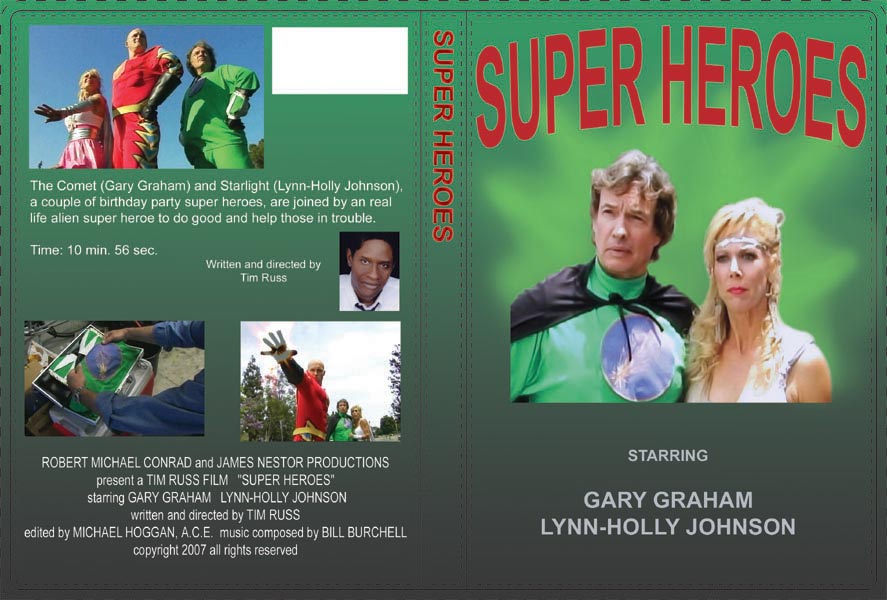 DVD cover for Super Heroes